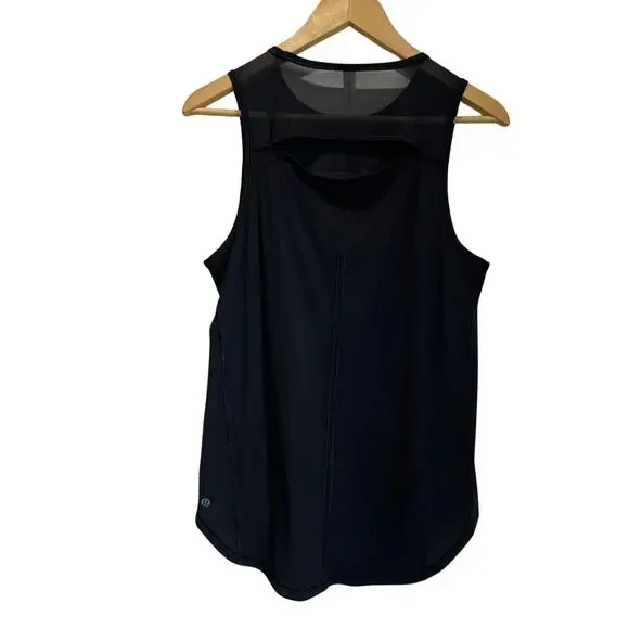 Lululemon Sculpt Tank UNC North Carolina Logo Athletic Training Top Sz 8 - Picture 2 of 7